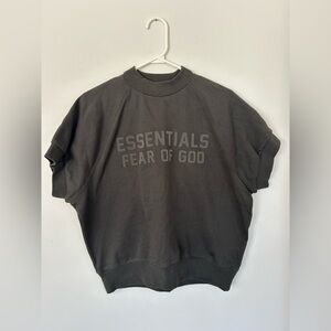Fear of God Essentials Kids Short Sleeve Sweater Size 12